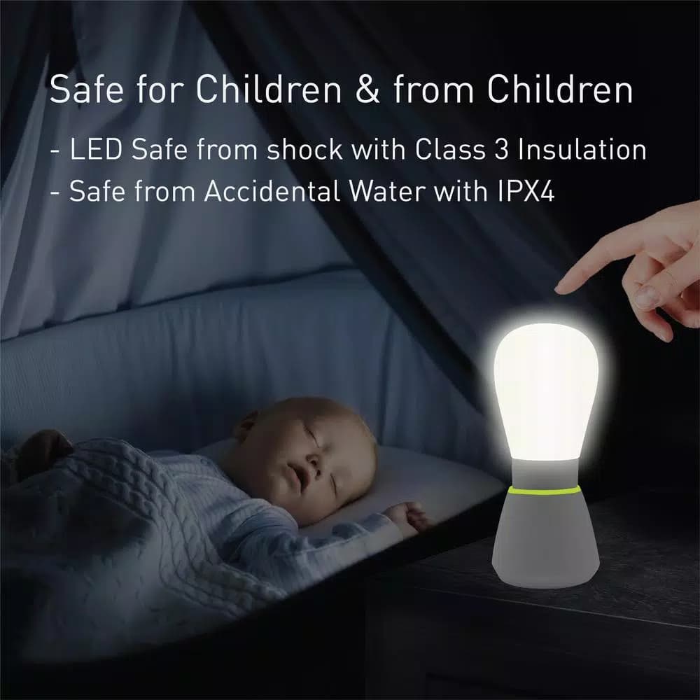 SecurityMan MBABYLIGHT Portable LED Night Light & Rechargeable Flashlight