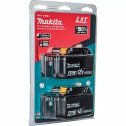 Makita 18V LXT Lithium-Ion 5.0 Ah High Capacity Battery Pack (2-Pack) thumbnail 6