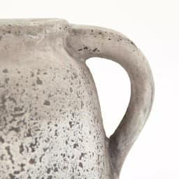 Zentique Terracotta Grey Decorative Pitcher Vase - Distressed Ceramic Table Vase thumbnail 5