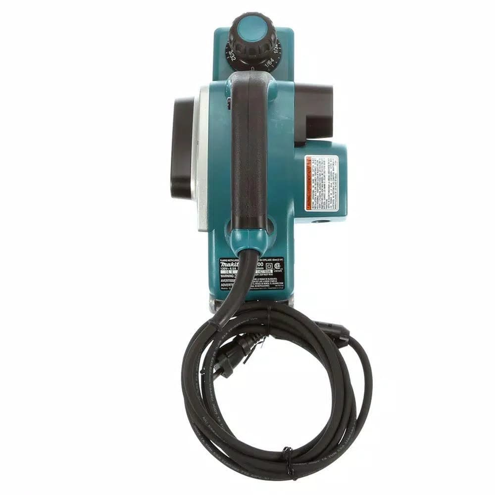 Makita 3-1/4 in. Corded Planer Kit with Blade Set and Hard Case, 6.5 Amp