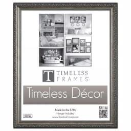 Timeless Frames Carrington 16 x 20 in. Pewter Wood Picture Frame thumbnail 1
