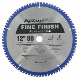 Avanti Pro AvantiPRO 12 in. x 80-Teeth Fine Finish Carbide Circular Saw Blade (2-Pack) thumbnail 2