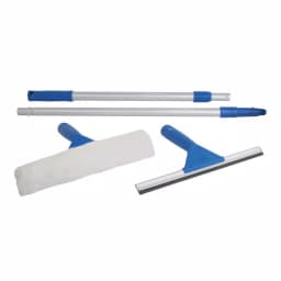 Ettore All Purpose Window Cleaning Combo Kit with Click-Lock Pole, Squeegee, and Washer thumbnail 1