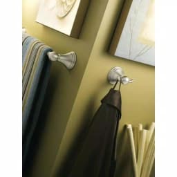 MOEN Preston 24 in. Single Towel Bar in Spot Resist Brushed Nickel thumbnail 4