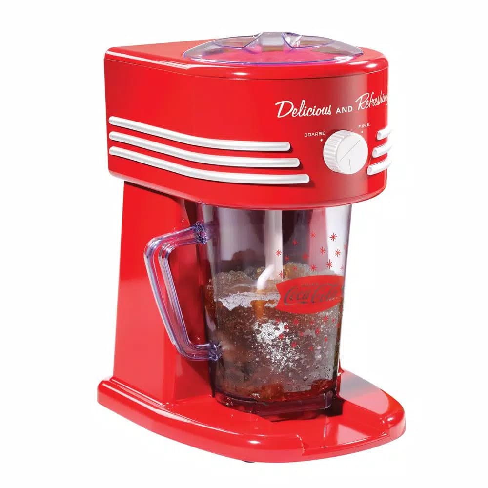 Nostalgia Coca-Cola 40 oz. Frozen Beverage Station Blender, Red