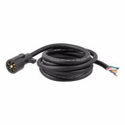 CURT 10' 7-Way RV Blade Replacement Harness, Trailer Side Connector thumbnail 1