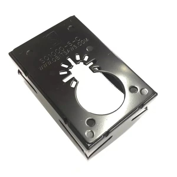 Q Bit QBit SQ1000-S-C 1-Gang Metal Old Work Box Saw Blade for Oscillating Multi-Tools