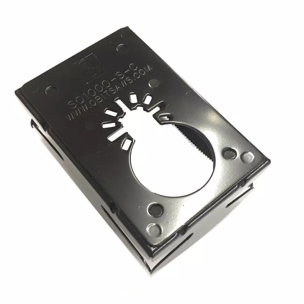 Q Bit QBit SQ1000-S-C 1-Gang Metal Old Work Box Saw Blade for Oscillating Multi-Tools