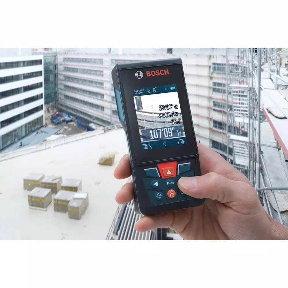 Bosch BLAZE GLM 400 C Outdoor Laser Measure with Digital Viewfinder and Bluetooth