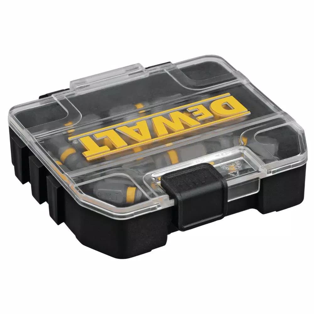DEWALT MAX IMPACT T25 Torx Bits, 1 in., 15-Piece Set with Storage Case