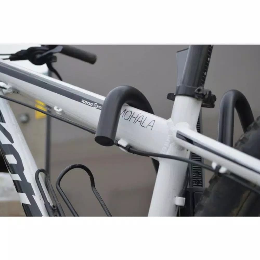 Swagman Dispatch Premiere 2-Bike Platform RV Hitch Rack - Gray and Black