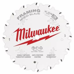 Milwaukee 5-3/8 in. 16-Tooth Framing Circular Saw Blade, Thin Kerf thumbnail 4