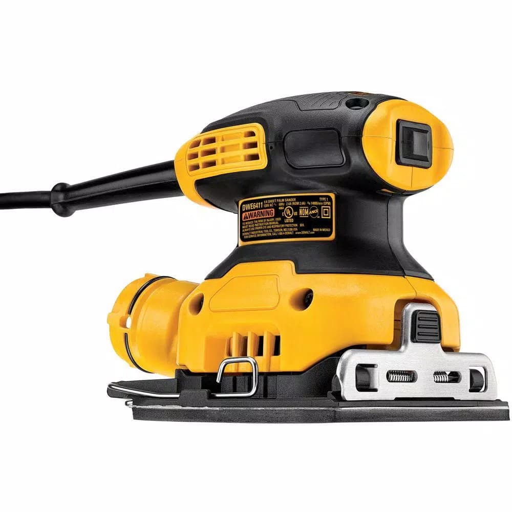 DEWALT 2.3 Amp 1/4 Sheet Finishing Sander, 14,000 OPM