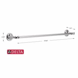 Delta Silverton 5-Piece Polished Chrome Bath Hardware Set thumbnail 8