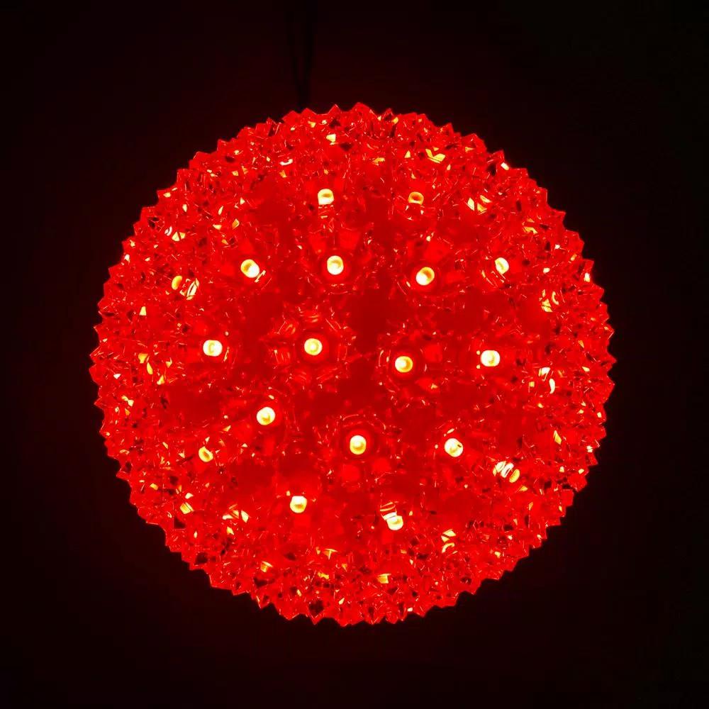 HOLIDYNAMICS HOLIDAY LIGHTING SOLUTIONS 7.5 in. Dynamic RGB Premier Orb - Multi-Color LED Lighted Sculpture