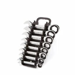 TEKTON 8-Piece Stubby Ratcheting Combination Wrench Set, 5/16 in. to 3/4 in. thumbnail 1