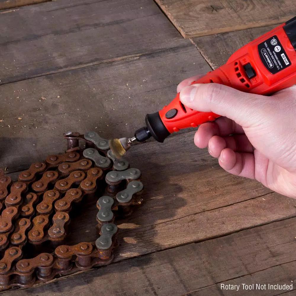 Stalwart 100-Piece Rotary Tool Accessory Kit for Sanding, Grinding, Polishing, and Cutting