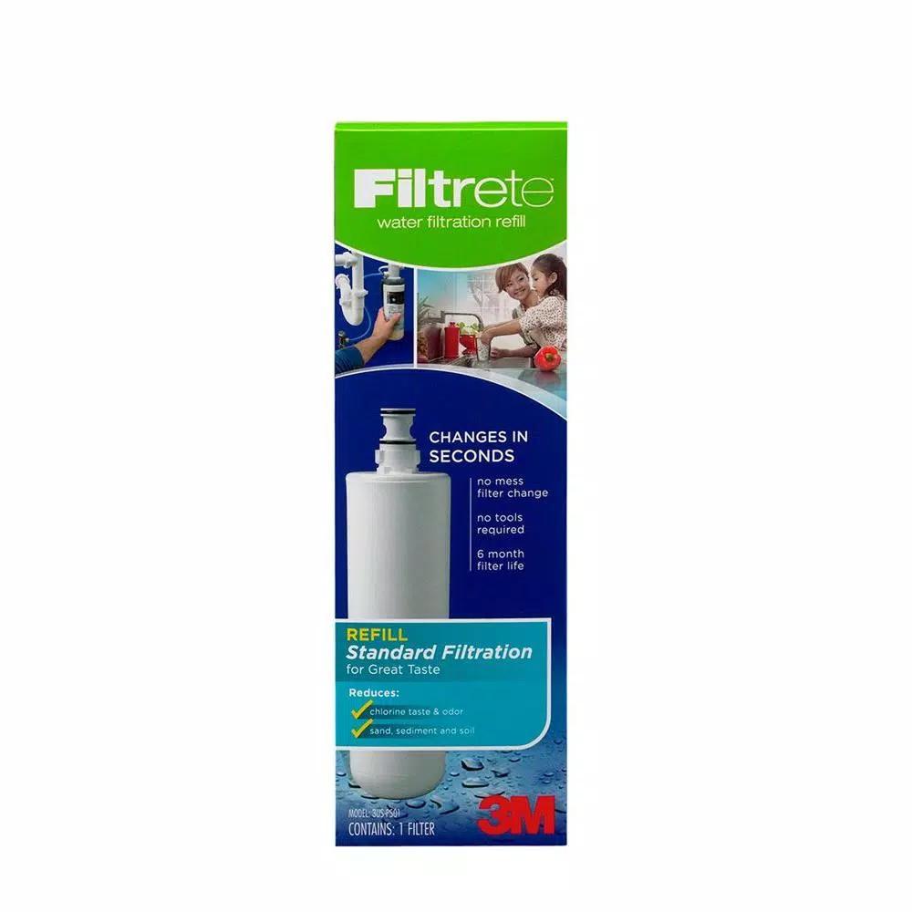Filtrete Under Sink Drinking Water System Standard Filtration Refill Filter