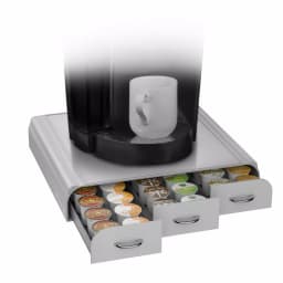Mind Reader Anchor 36-Capacity Silver K-Cup Storage Drawer for Keurig Coffee Makers thumbnail 7