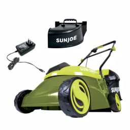 Sun Joe 28V Brushless Cordless Walk-Behind Push Mower Kit with 5 Ah Battery and Charger, 14 in. Cutting Width thumbnail 1