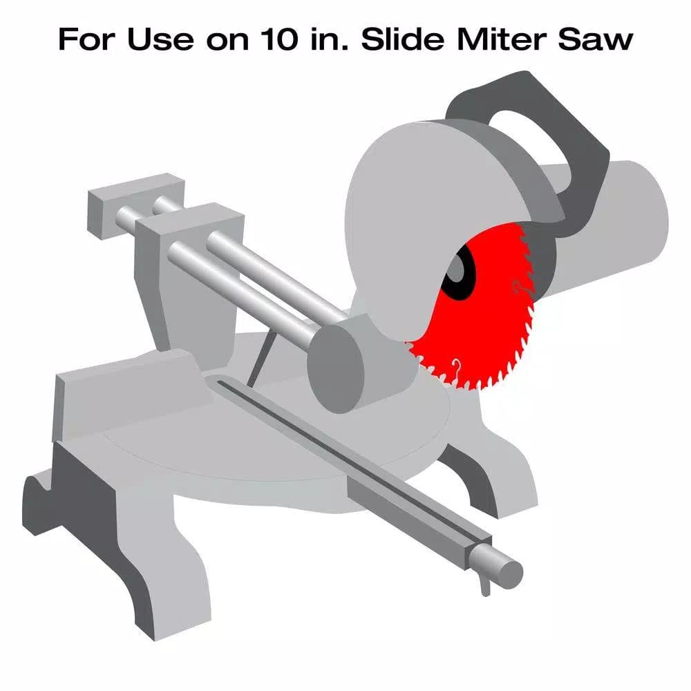 Diablo 10 in. PCD Tipped Fiber Cement Saw Blade for James Hardie