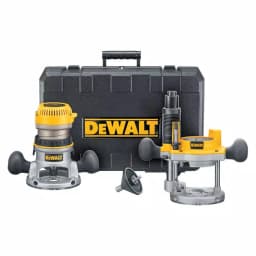 DEWALT 1-3/4 HP 11 Amp Fixed Base and Plunge Router Combo Kit thumbnail 1