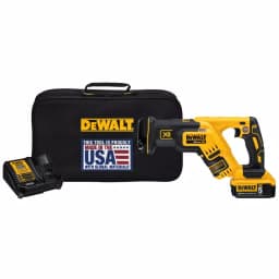 DEWALT 20V MAX XR Cordless Brushless Compact Reciprocating Saw Kit with (2) 5.0 Ah Batteries & Charger thumbnail 4