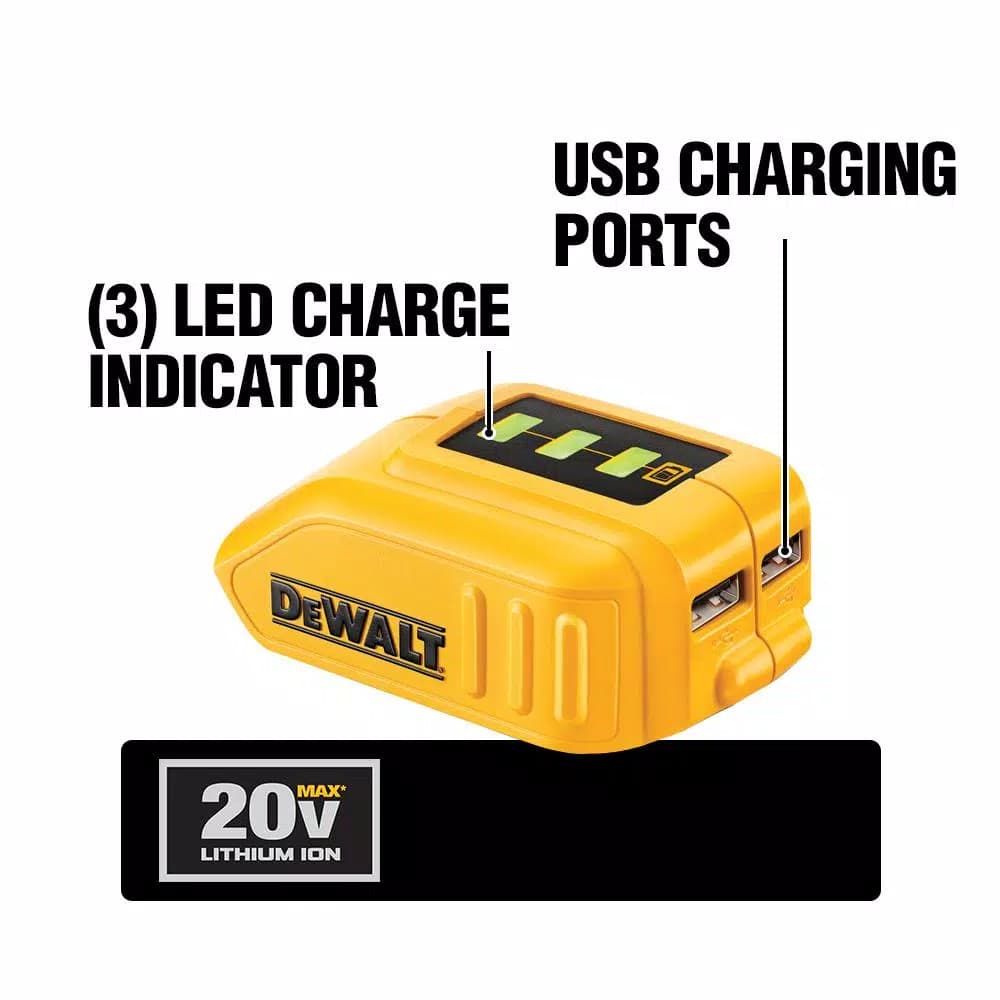 DEWALT DCB090 12V/20V Max USB Power Source