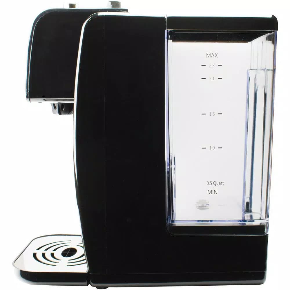 Brentwood Appliances KT-2200 Single-Touch Instant Hot Water Dispenser, 9.2-Cup, Black/Stainless Steel
