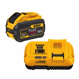 DEWALT FLEXVOLT 9.0 Ah 20V/60V MAX Lithium-Ion Battery Pack with Fan Cooled Fast Charger thumbnail 1