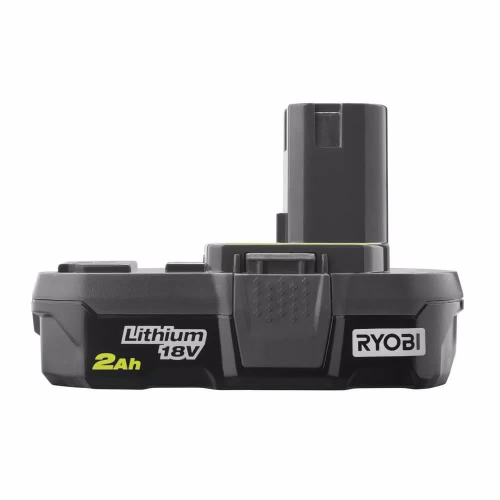 RYOBI 18V ONE+ 2.0 Ah Compact Lithium-Ion Battery