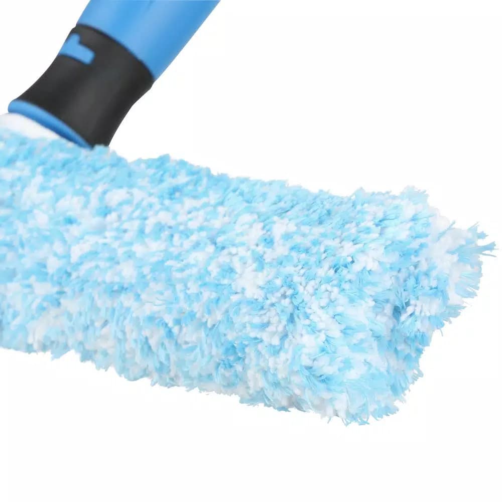 Unger Pro 14 in. Window Scrubber with Microfiber Sleeve and Connect and Clean Locking System