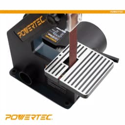 POWERTEC 1 in. x 30 in. 80-Grit Aluminum Oxide Sanding Belts, 10-Pack thumbnail 5