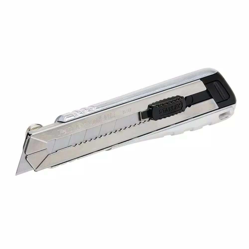 Stanley Xtreme 25 mm Snap-Off Ratcheting Knife with Die-Cast Metal Handle