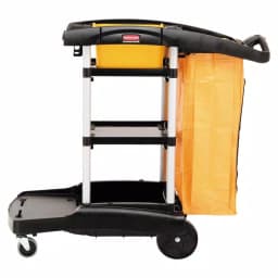 Rubbermaid Commercial Products High-Capacity Janitorial Cleaning Cart with Aluminum Frame thumbnail 3