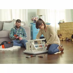 BLACK+DECKER 12V MAX Lithium-Ion Cordless Drill/Driver 57-Piece Project Kit with 1.5Ah Battery, Charger & Tool Bag thumbnail 6