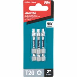 Makita Impact XPS T20 Torx 2 in. Power Bits, 3-Pack thumbnail 3