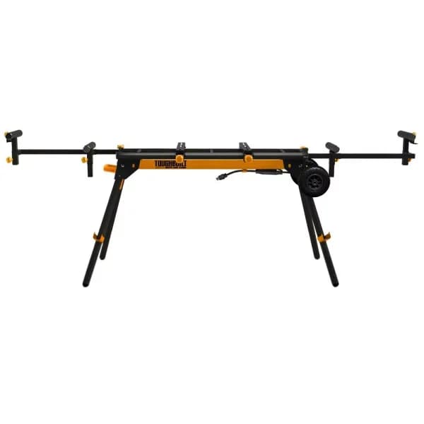 TOUGHBUILT 124 in. Universal Miter Saw Stand with GFCI Outlet