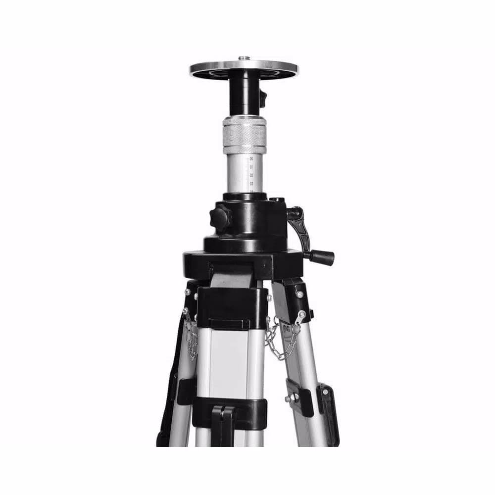 AdirPro Heavy-Duty Aluminum Elevating Construction Tripod for Lasers and GPS
