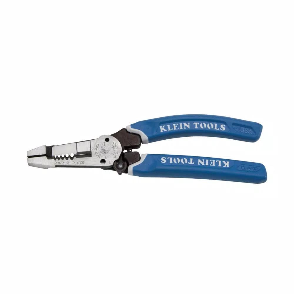Klein Tools Klein-Kurve Heavy Duty Wire Stripper, Forged Steel, 8-16 AWG