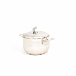 ExcelSteel Made in Italy 4 Qt Stainless Steel Stockpot Set with Sandwich Base, Induction Ready thumbnail 5