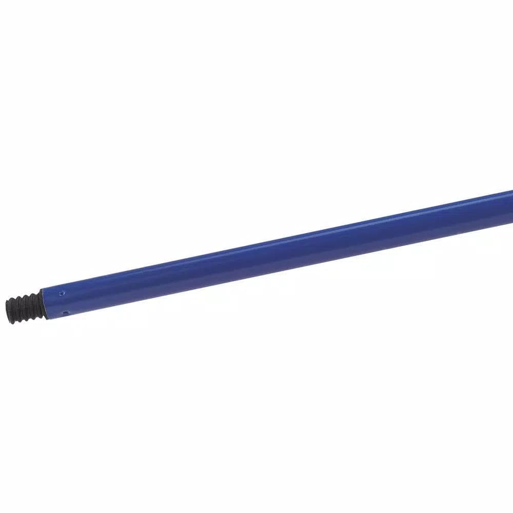 Carlisle 48 in. Blue Powder Coated Metal Threaded Handle (Case of 12)
