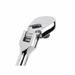 TEKTON 3/8 in. Drive x 12 in. Flex Head Bent Handle Ratchet, 90-Tooth thumbnail 4