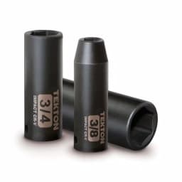 TEKTON 3/8 in. Drive 8-Piece Deep Impact Socket Set, 3/8-13/16 in. SAE thumbnail 2