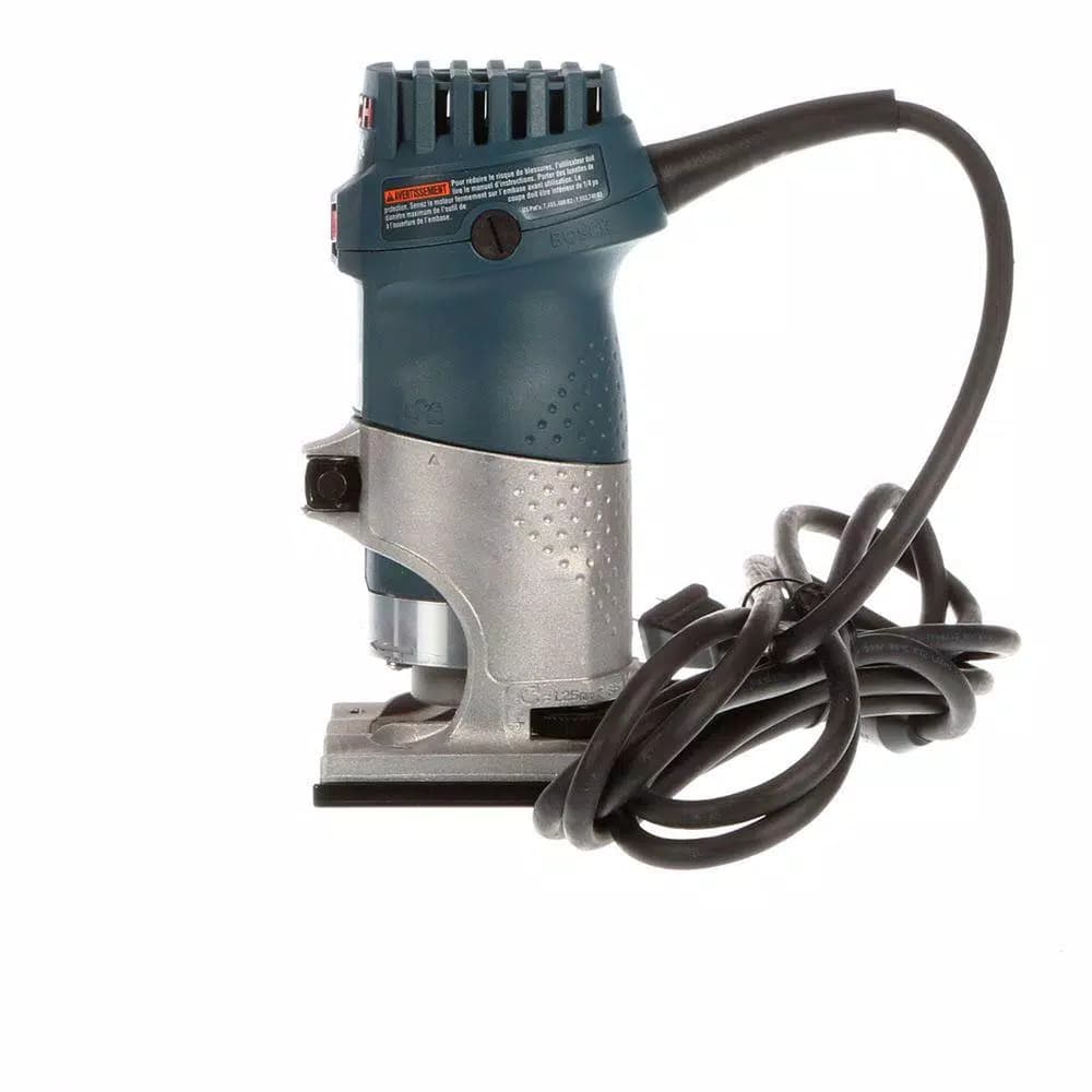Bosch 1 HP Corded Palm Router, 5.6 Amp, 35,000 RPM, Fixed Base