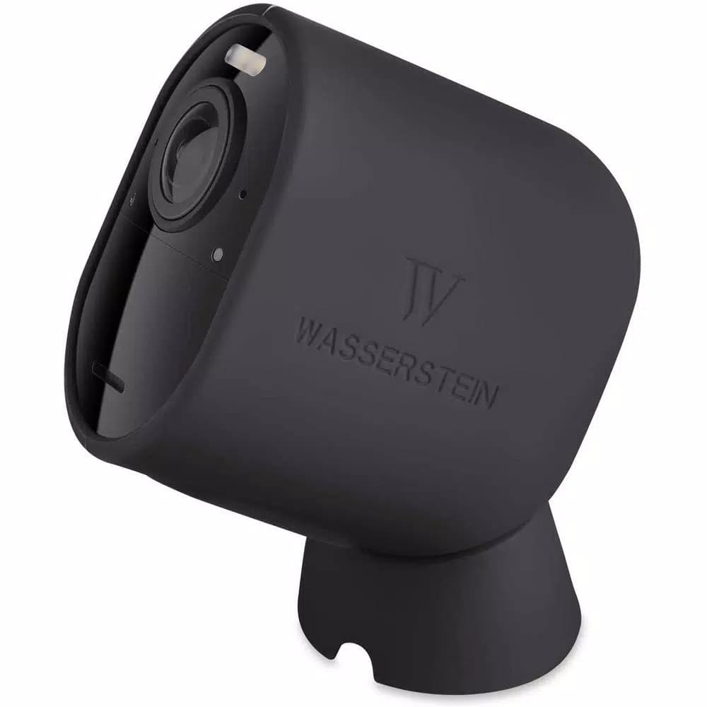 Wasserstein Protective Silicone Skins for Arlo Ultra, Ultra 2, Pro 3, and Pro 4 - 3-Pack, Black