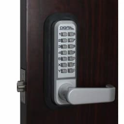 Unbranded LockeyUSA 2835 Marine Grade Mechanical Keyless Passage Door Lever Lock thumbnail 2