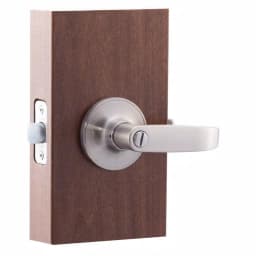 Copper Creek Erin Satin Stainless Privacy Bed/Bath Door Lever thumbnail 2