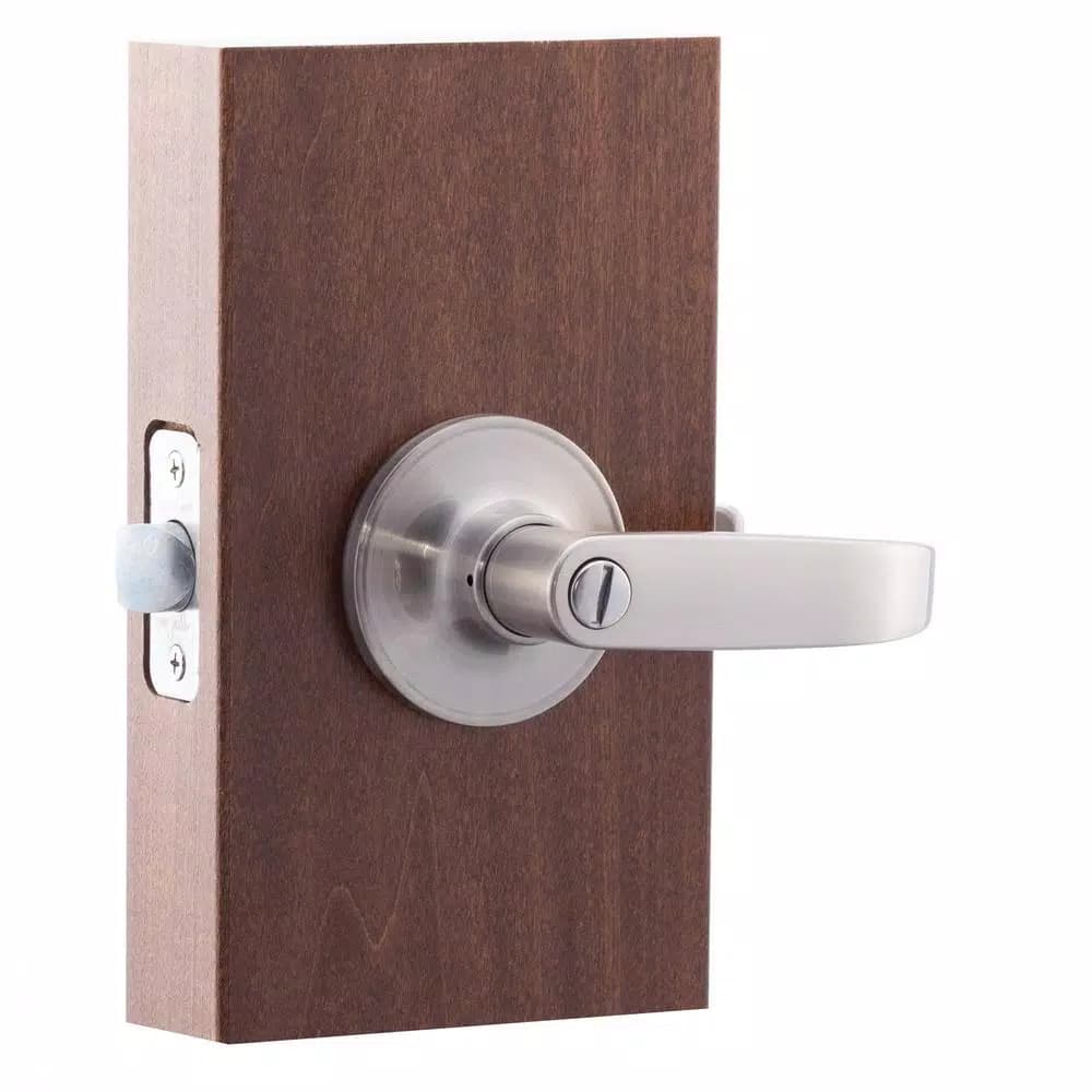 Copper Creek Erin Satin Stainless Privacy Bed/Bath Door Lever