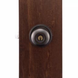 Copper Creek Tuscan Bronze Keyed Entry Door Knob, ANSI Grade 2 Residential & Commercial Lockset thumbnail 2